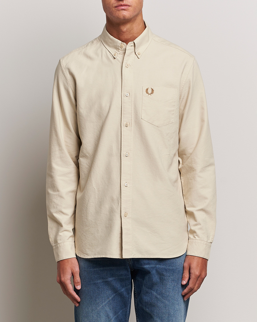Mies | Fred Perry | Fred Perry | Oxford Shirt Oatmeal