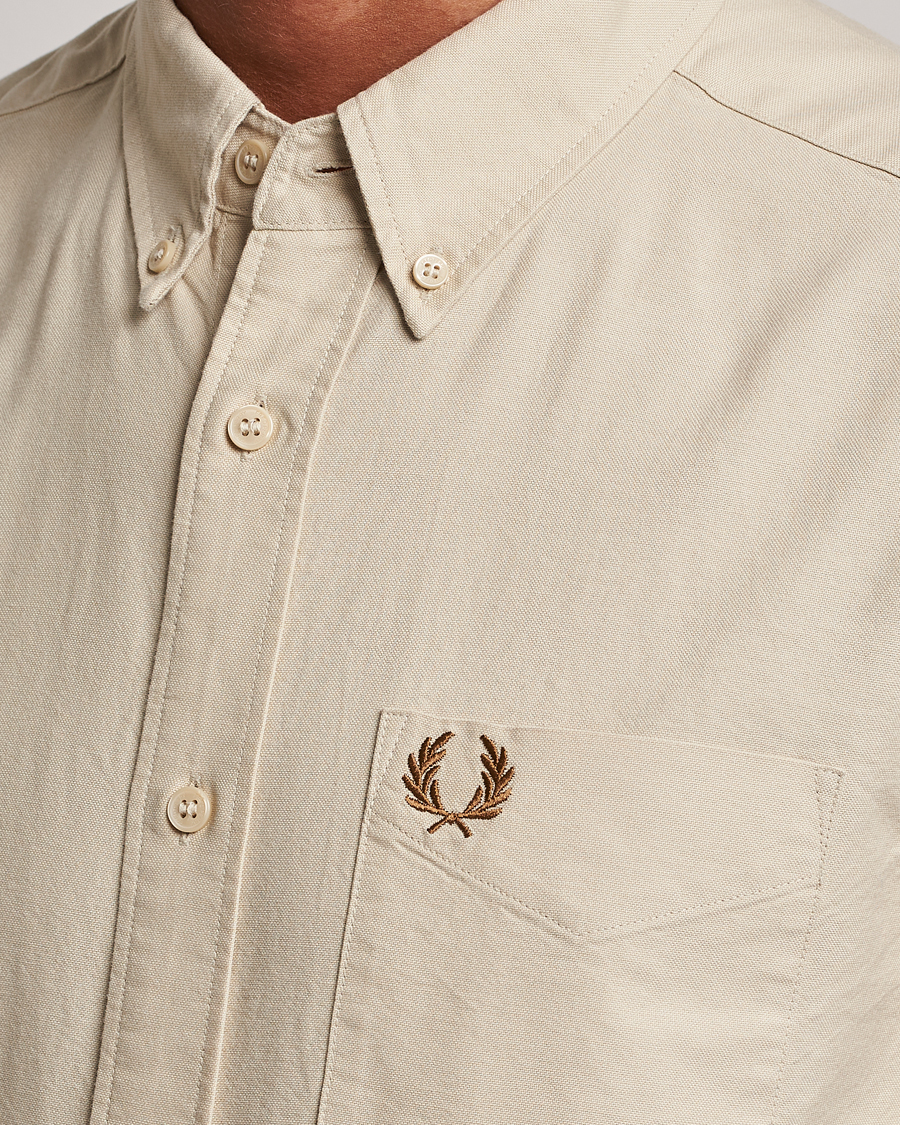 Mies | Kauluspaidat | Fred Perry | Oxford Shirt Oatmeal