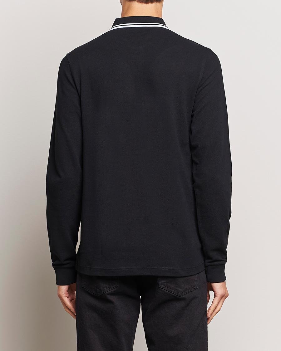 Mies | Pikeet | Fred Perry | Long Sleeve Twin Tipped Shirt Black