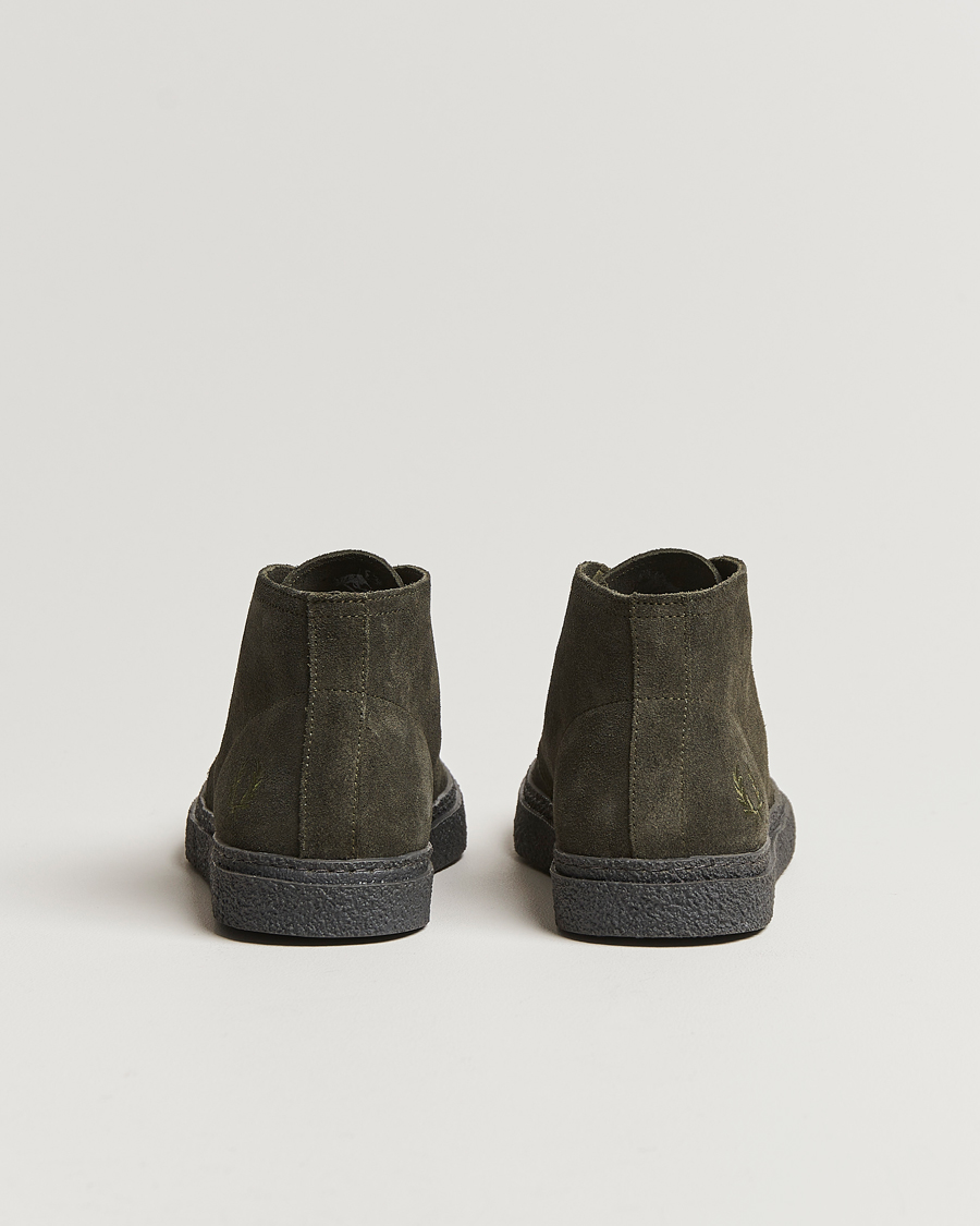 Mies | Fred Perry Hawley Suede Chukka Boot Field Green | Fred Perry | Hawley Suede Chukka Boot Field Green