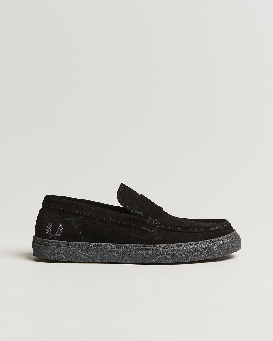 Mies |  | Fred Perry | Dawson Suede Loafer Black