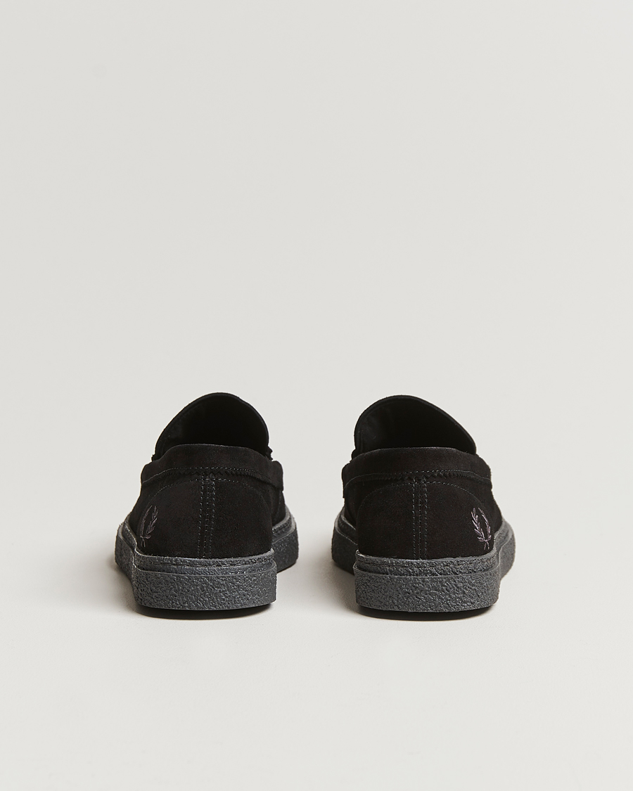 Mies | Fred Perry Dawson Suede Loafer Black | Fred Perry | Dawson Suede Loafer Black