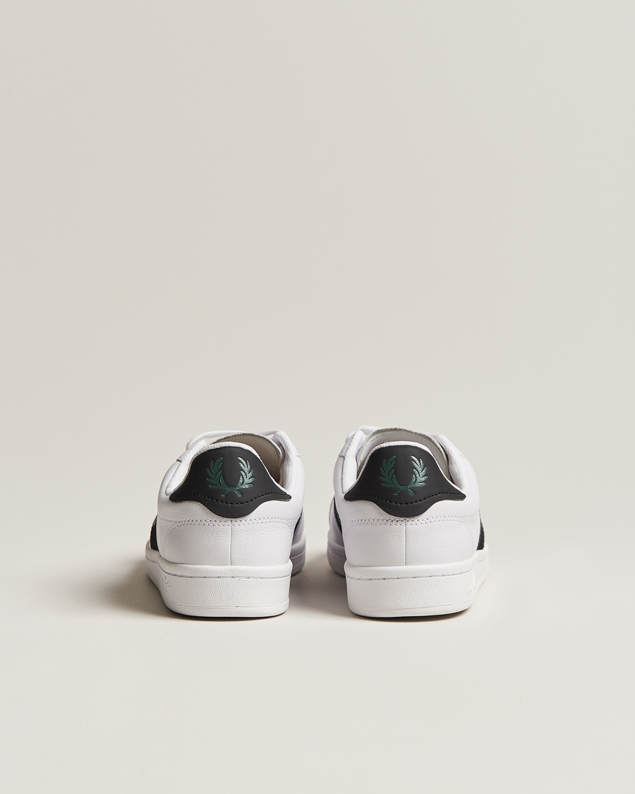 Mies | Tennarit | Fred Perry | B721 Leather Sneaker White/Petrol Blue