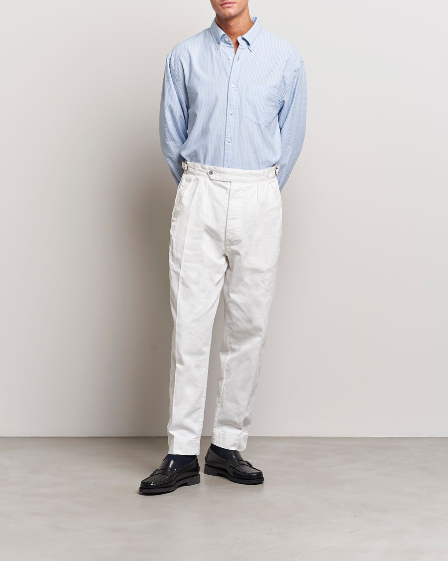 Mies | Kauluspaidat | GANT | Regular Fit Archive Oxford Striped Shirt Muted Blue