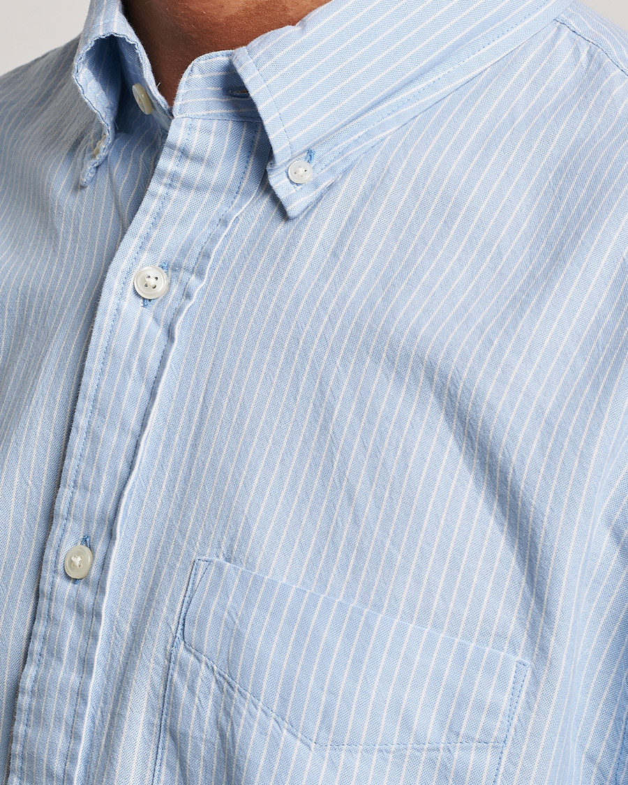 Mies | Kauluspaidat | GANT | Regular Fit Archive Oxford Striped Shirt Muted Blue