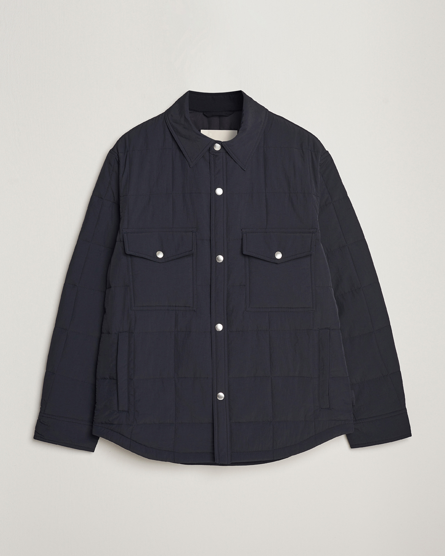 Mies |  | GANT | Quilted Shirt Jacket Black