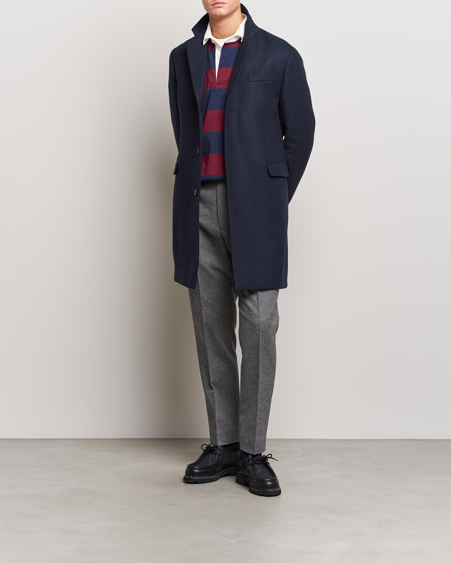 Mies | Takit | GANT | Tailored Wool Coat Night Blue