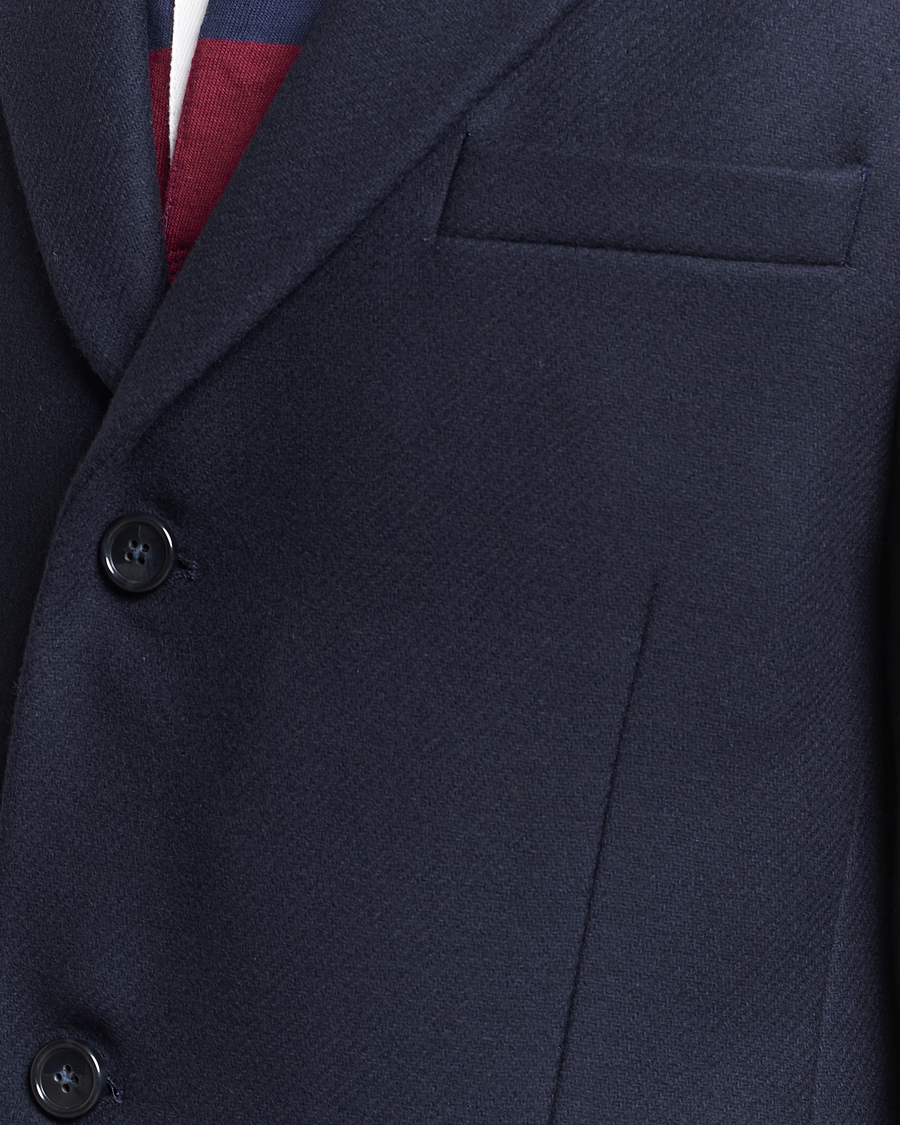 Mies | Takit | GANT | Tailored Wool Coat Night Blue