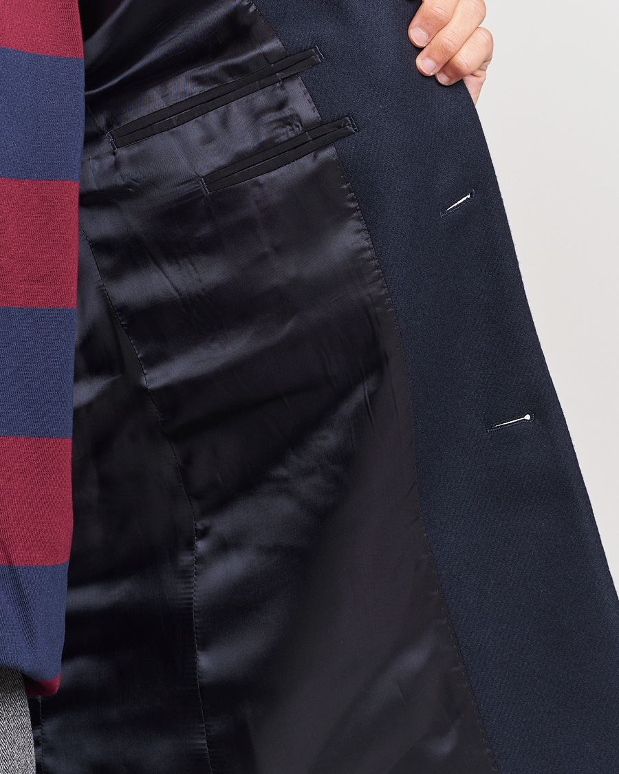 Mies | Takit | GANT | Tailored Wool Coat Night Blue