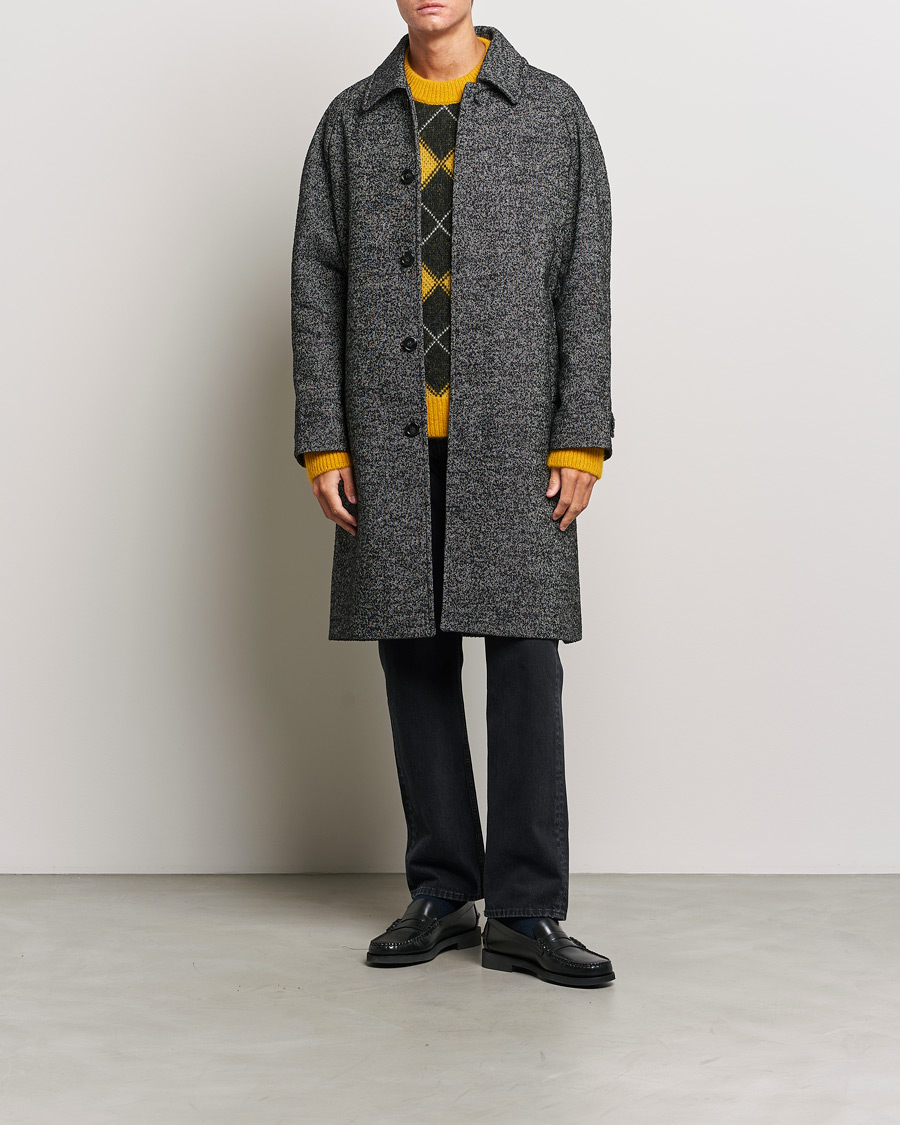 Mies | Takit | GANT | Relaxed Fit Wool Coat Ebony Black