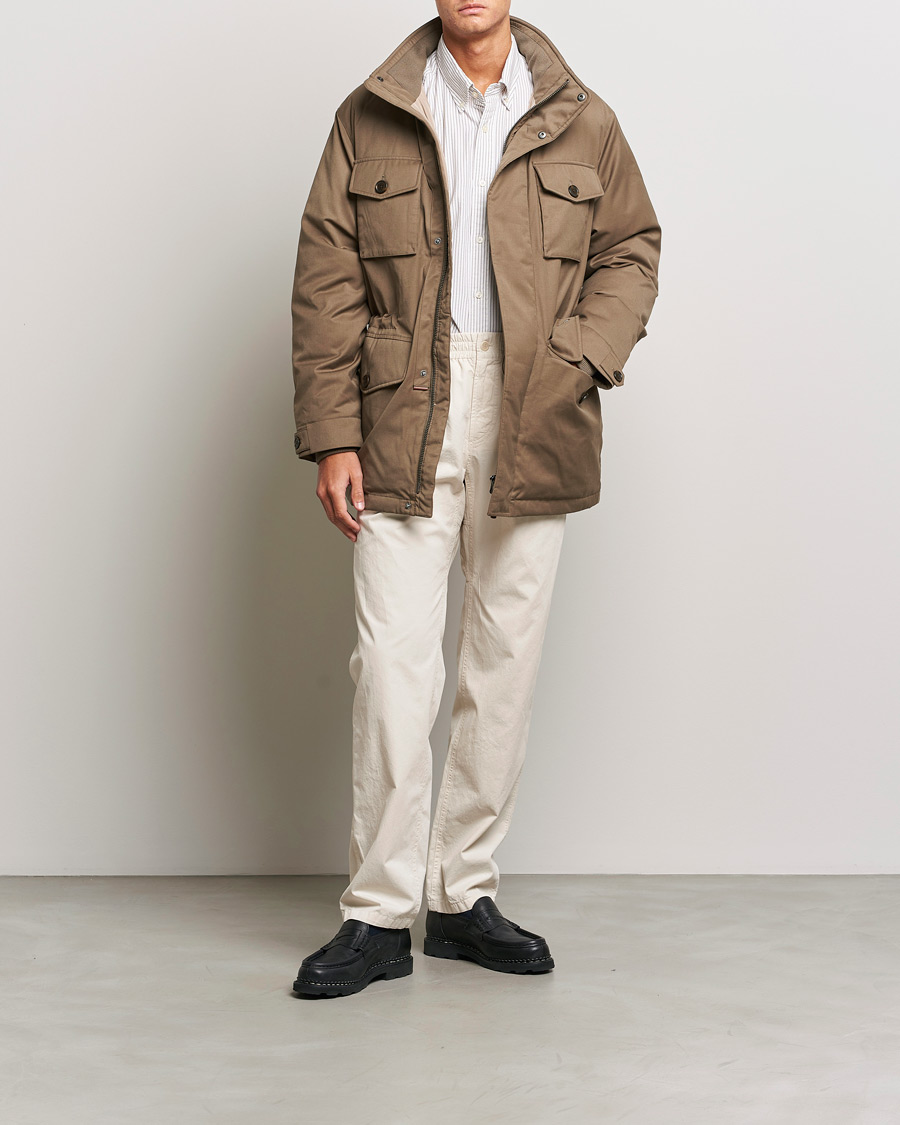 Mies | Takit | GANT | Flannel Padded Field jacket Desert Brown