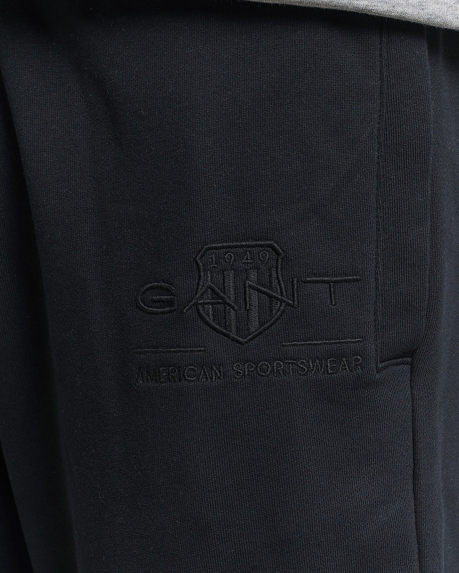 Mies | Housut | GANT | Archive Shield Sweatpants Black