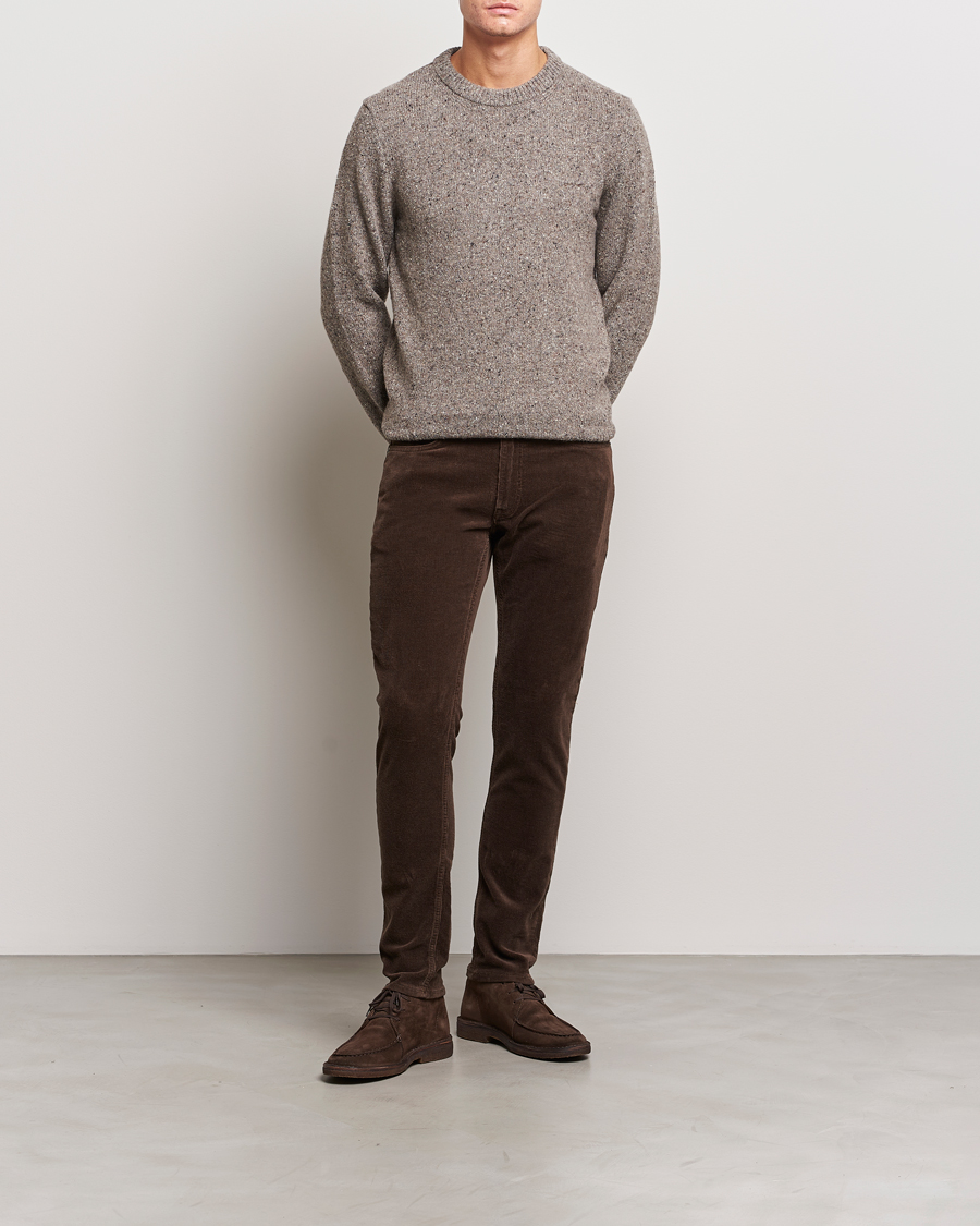Mies | Housut | Gant | Cord 5-Pocket Jeans Rich Brown