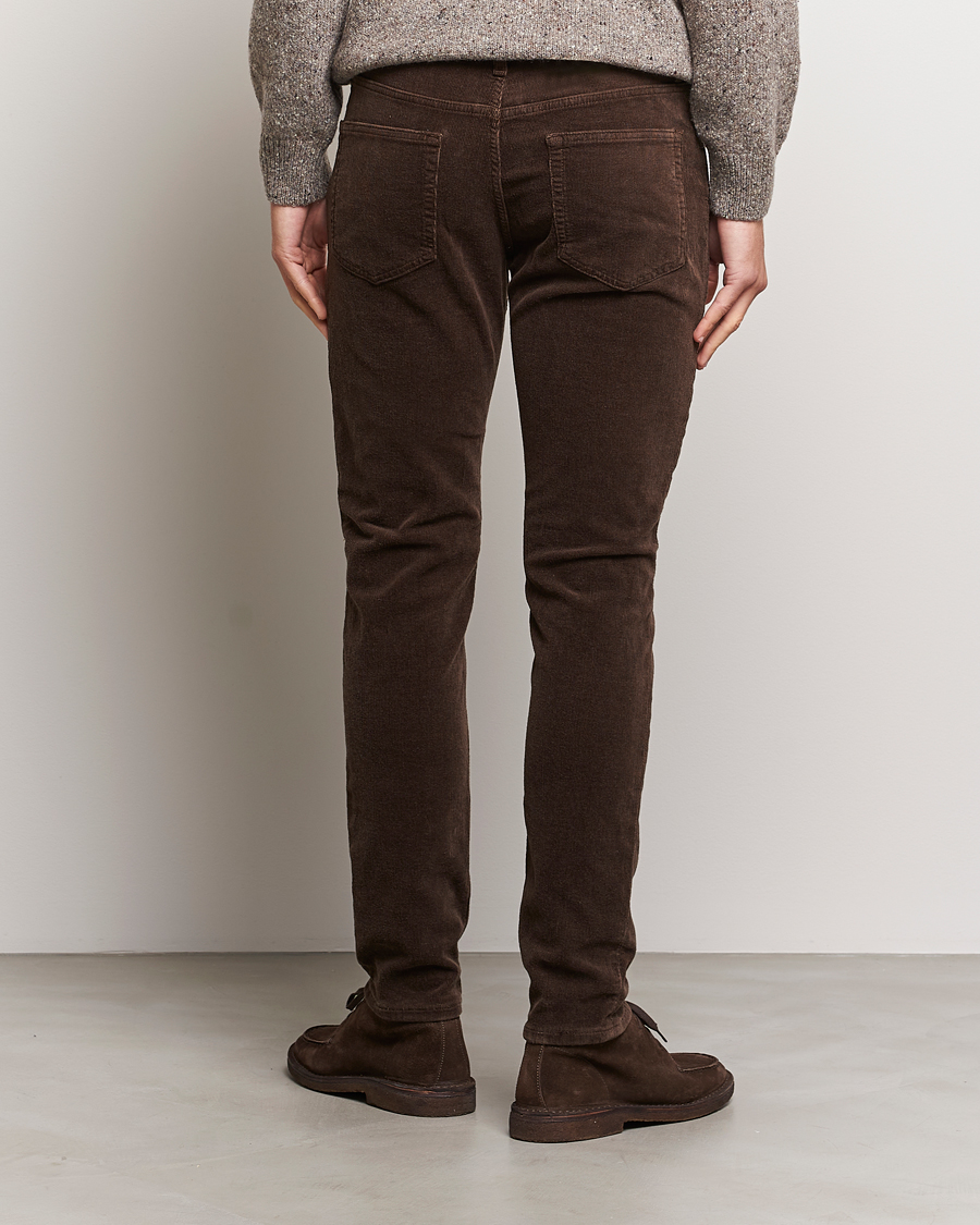 Mies | Housut | Gant | Cord 5-Pocket Jeans Rich Brown