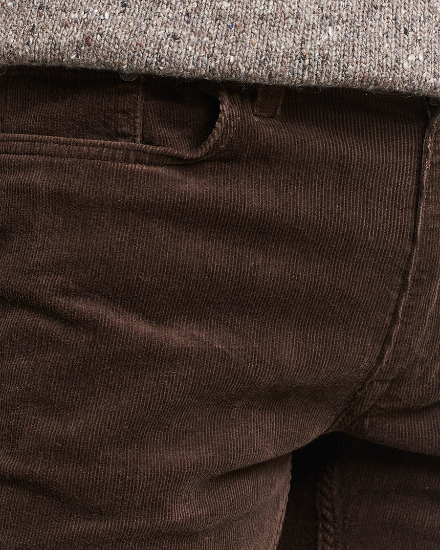 Mies | Housut | Gant | Cord 5-Pocket Jeans Rich Brown