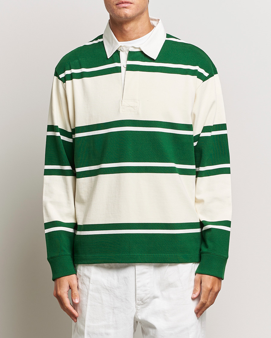 Mies |  | GANT | Striped Heavy Rugger Strong Green