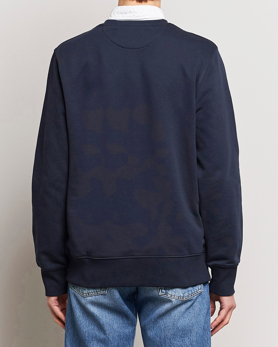Mies | Puserot | Gant | Original Crew Neck Sweatshirt Evening Blue