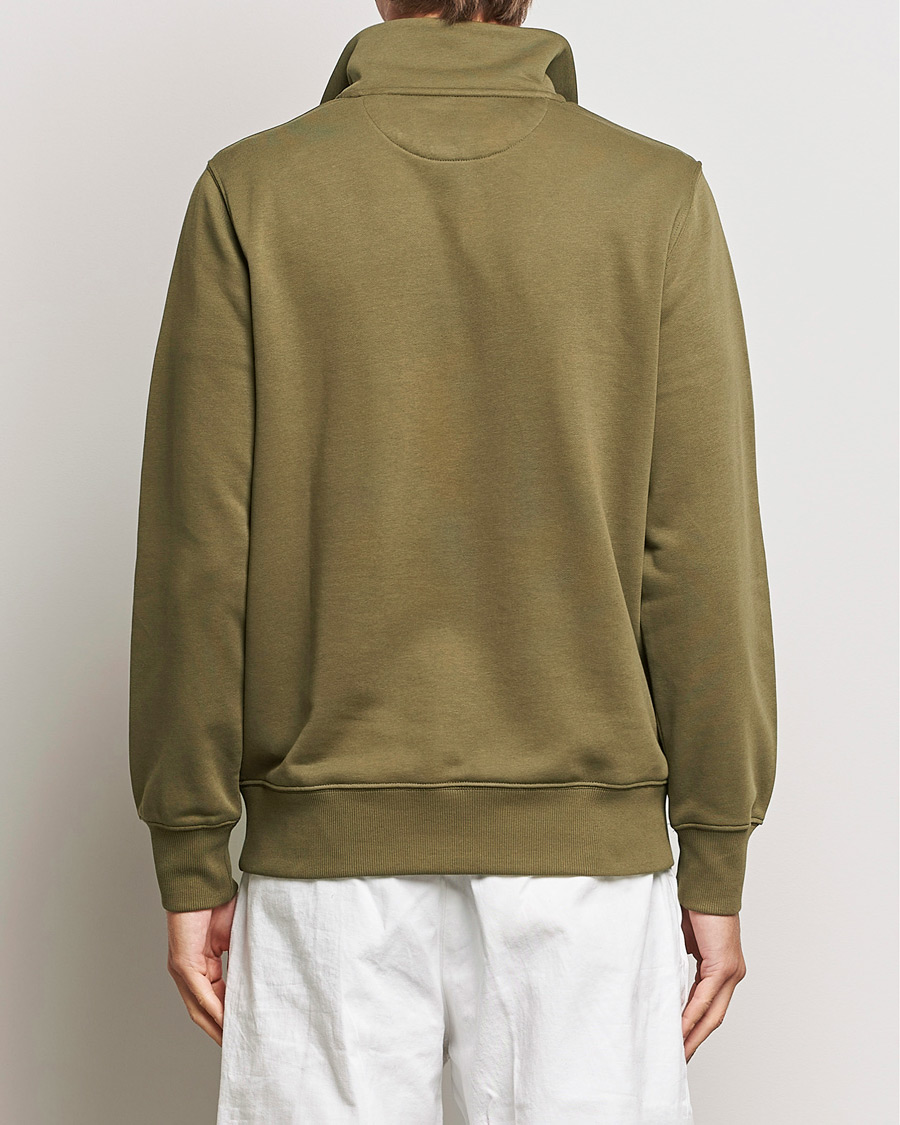 Mies | Puserot | GANT | Original Half Zip Sweater Juniper Green