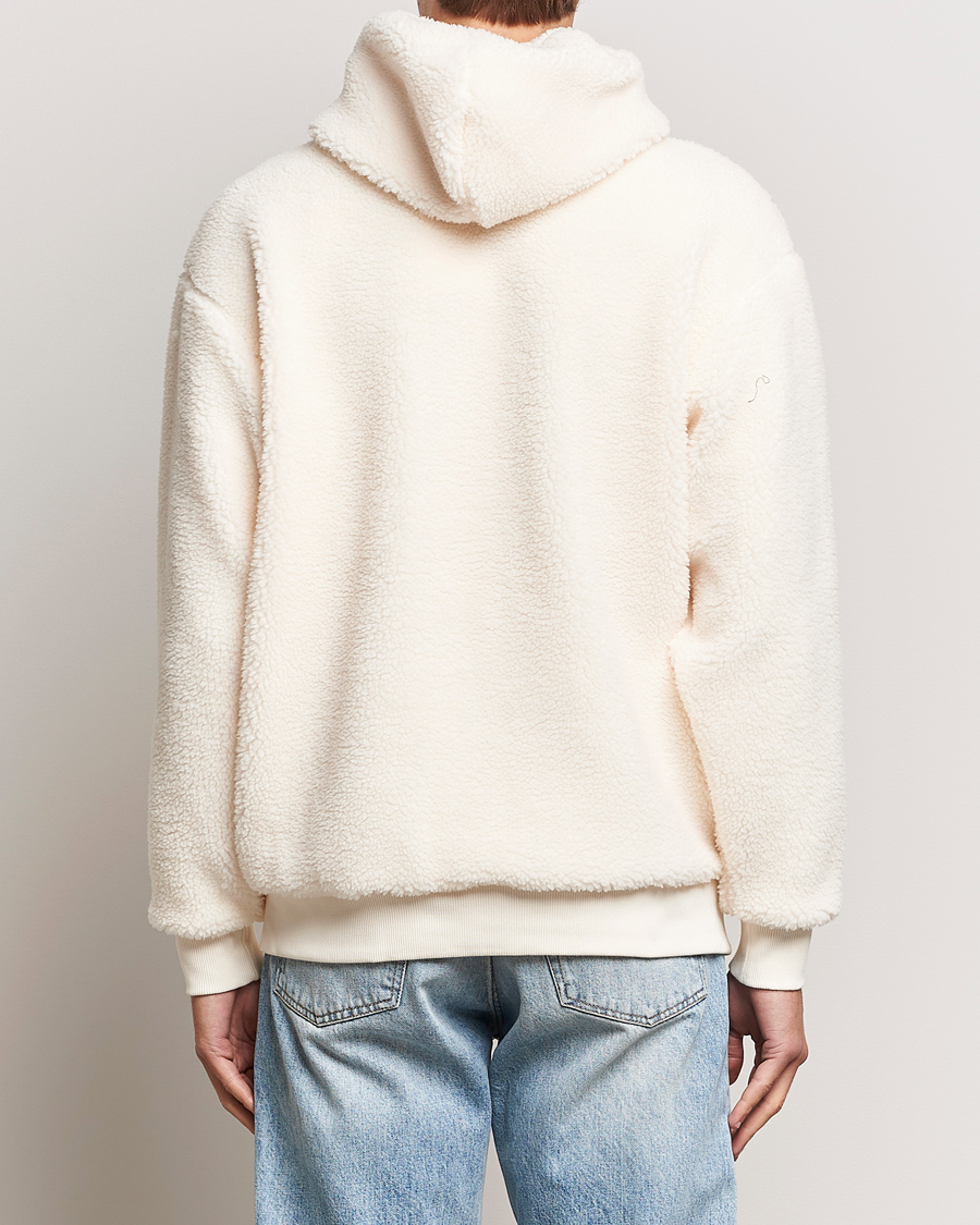 Mies | Puserot | GANT | Sherpa Fleece Hoodie Cream