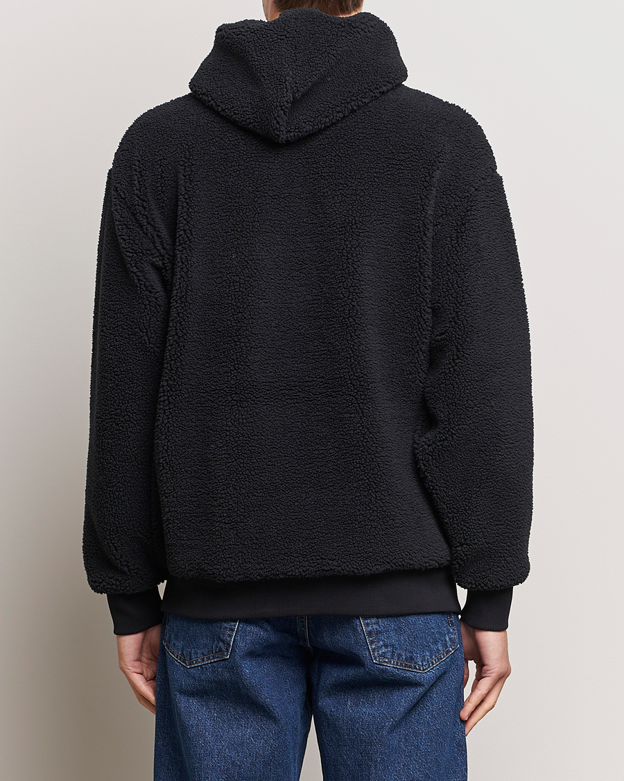 Mies | Puserot | GANT | Sherpa Fleece Hoodie Black