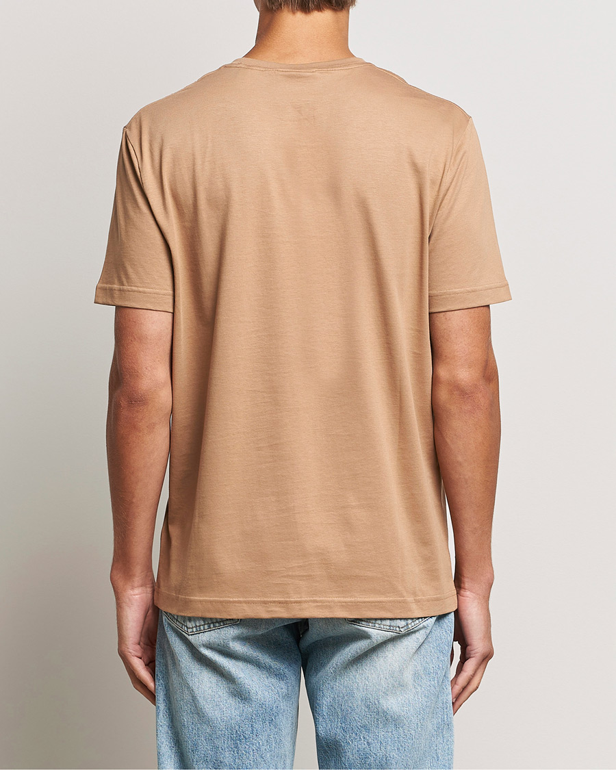 Mies | T-paidat | GANT | The Original T-Shirt Warm Khaki