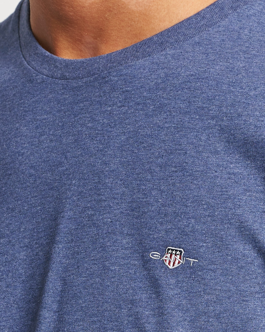 Mies | T-paidat | GANT | The Original T-Shirt Dark Jeansblue Melange