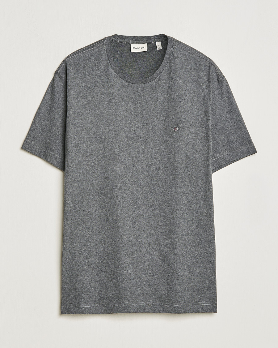 Mies |  | GANT | The Original T-shirt Antracite Melange