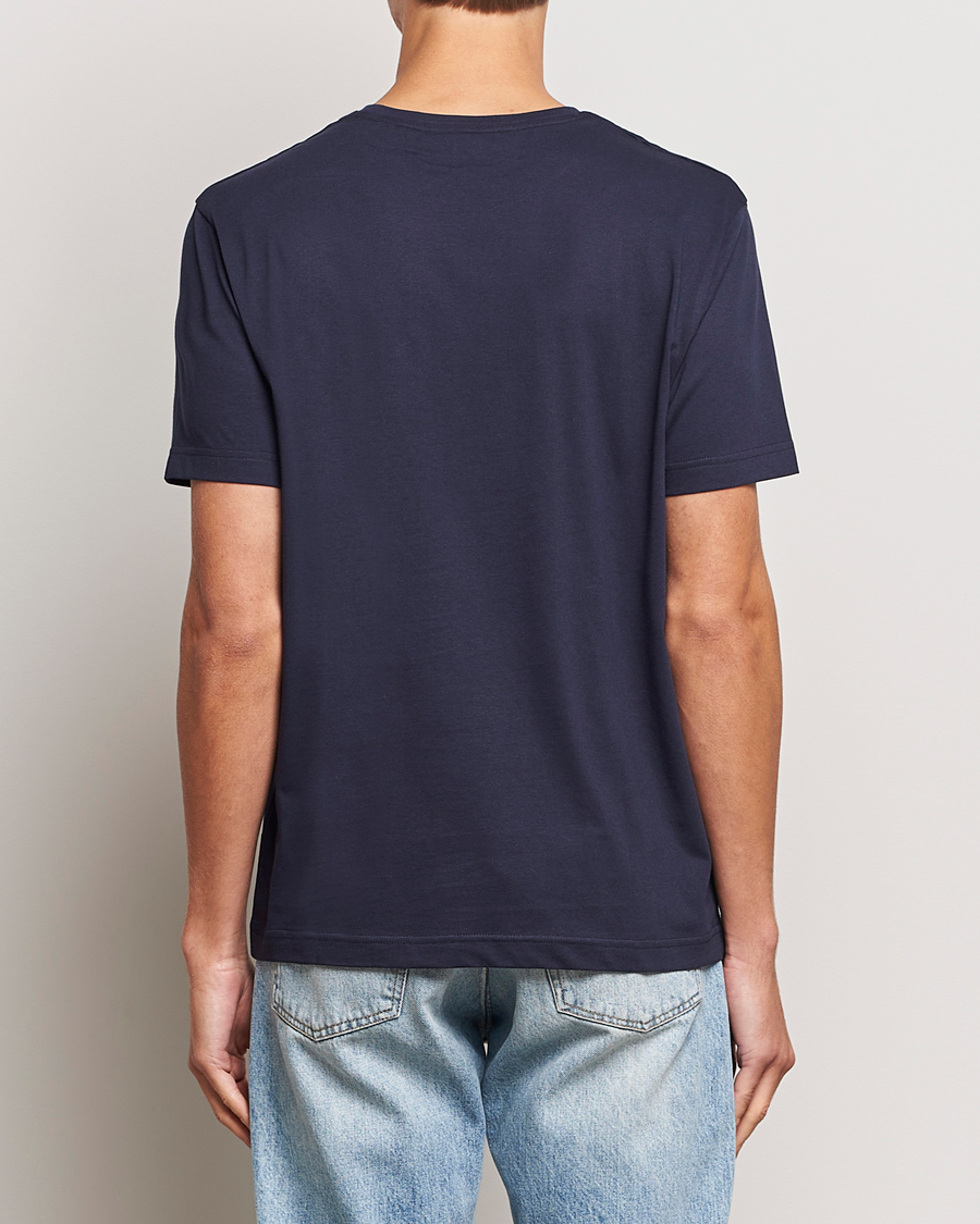 Mies | T-paidat | GANT | Archive Shield Logo T-Shirt Evening Blue