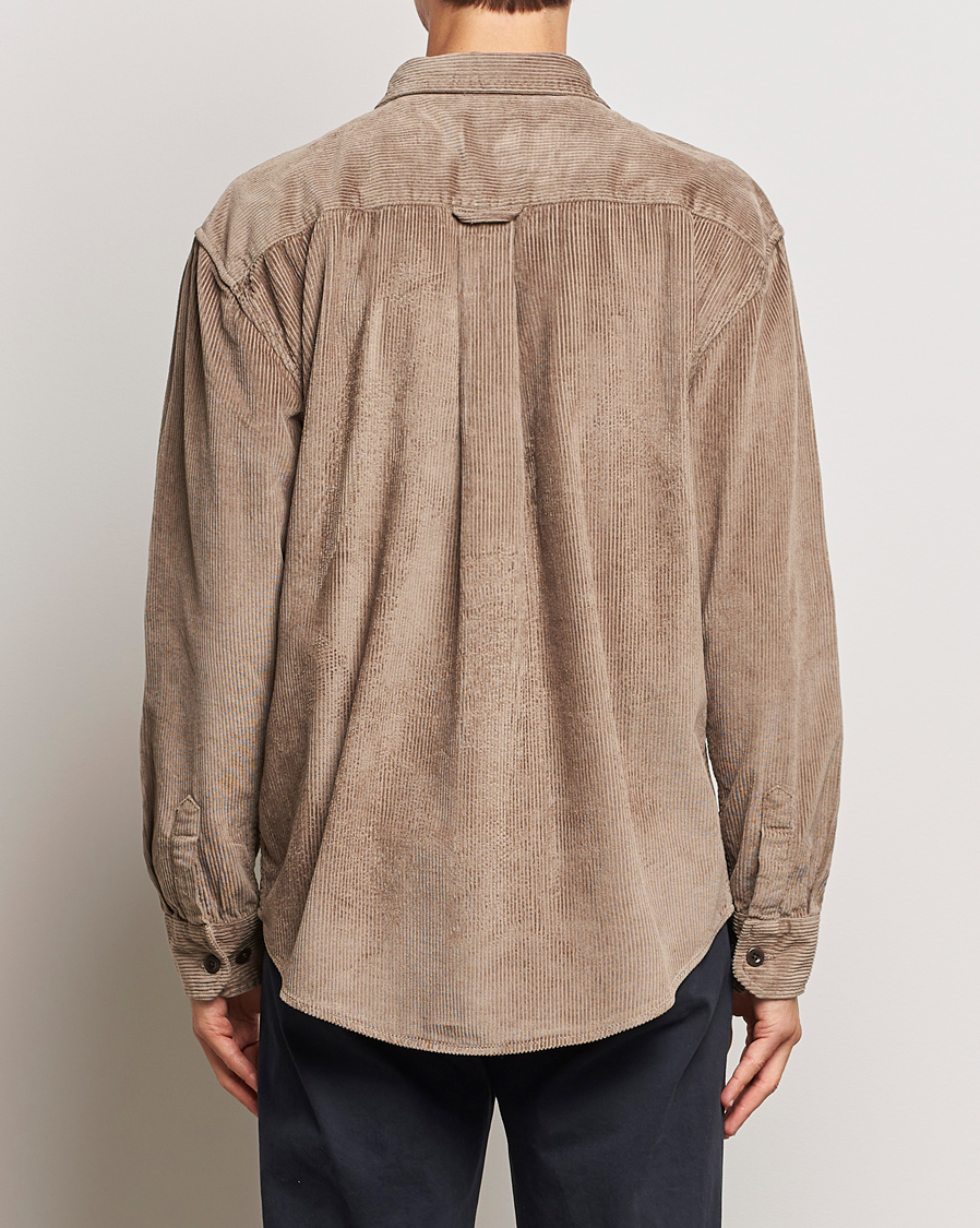 Mies | Kauluspaidat | GANT | Relaxed Fit Corduroy Overshirt Desert Brown