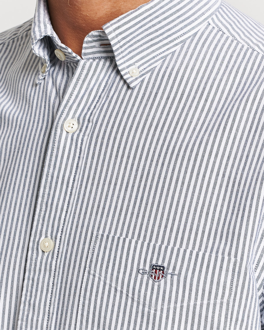 Mies | Kauluspaidat | GANT | Regular Fit Striped Oxford Shirt Persien Blue