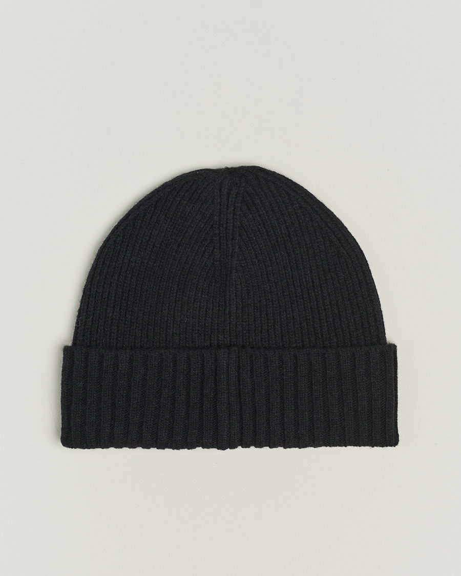 Mies | Pipot | Gant | Wool Lined Beanie Black