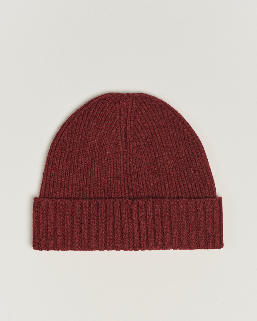 Mies | GANT Wool Lined Beanie Plumped Red | GANT | Wool Lined Beanie Plumped Red