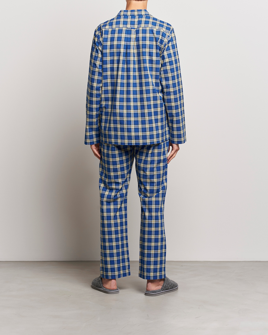 Mies | Yöpuvut ja kylpytakit | Gant | Checked Pyjama Set College Blue