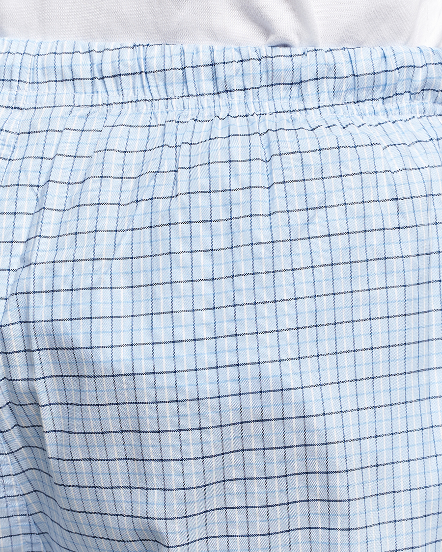 Mies | Yöpuvut ja kylpytakit | Gant | Checked Pyjama Set Capri Blue