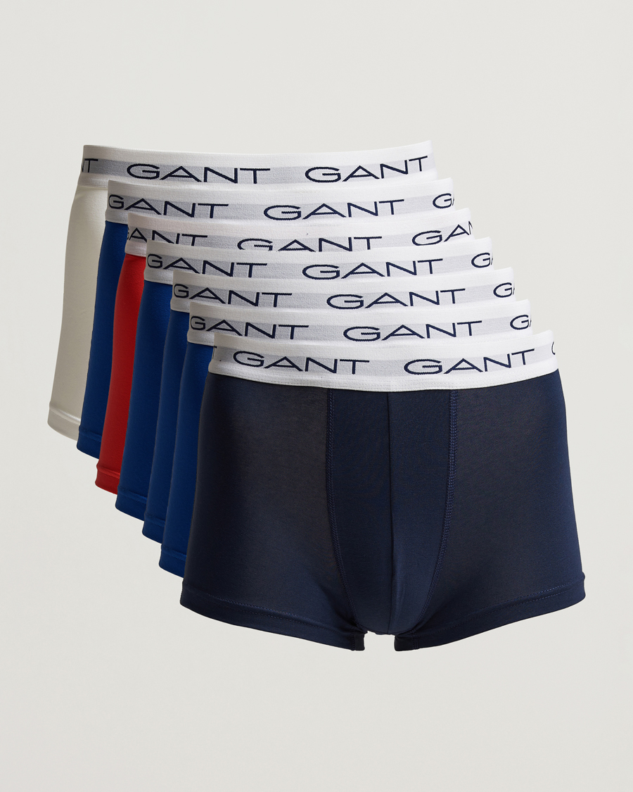Mies | Alusvaatteet | Gant | 7-Pack Trunk Multi