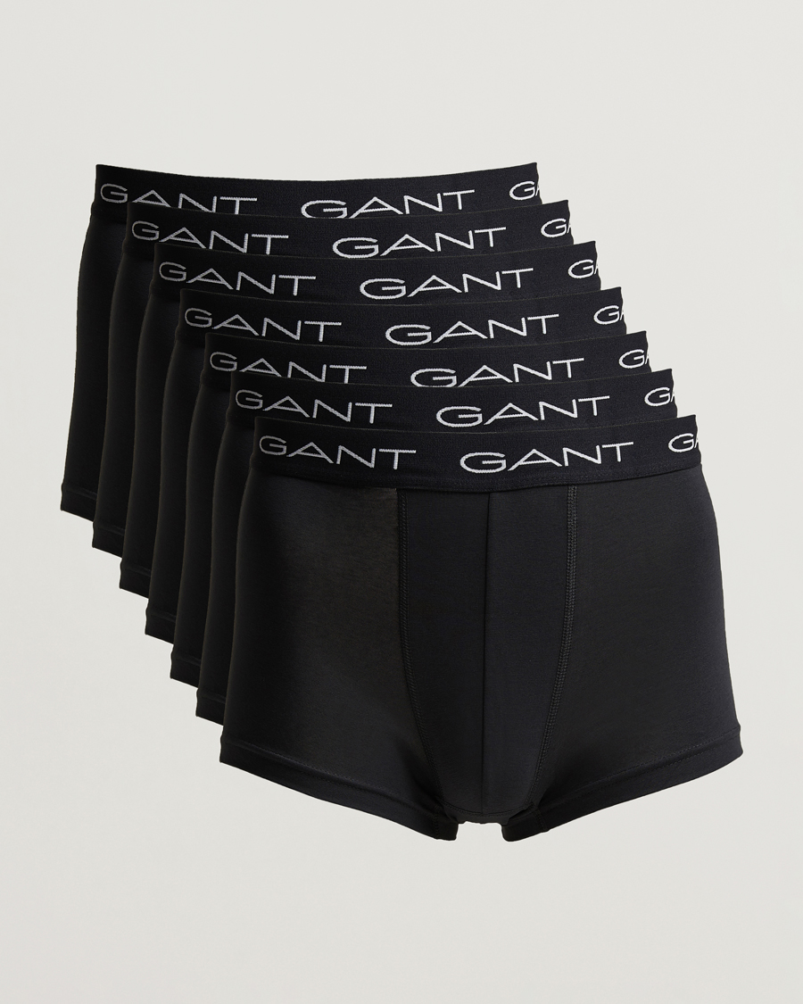 Mies | Alusvaatteet | Gant | 7-Pack Trunk Black