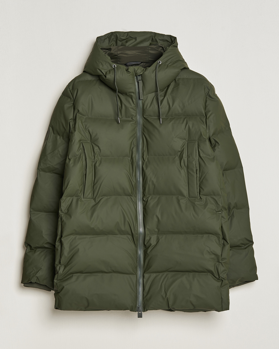 Mies | Takit | RAINS | Alta Puffer Parka Green