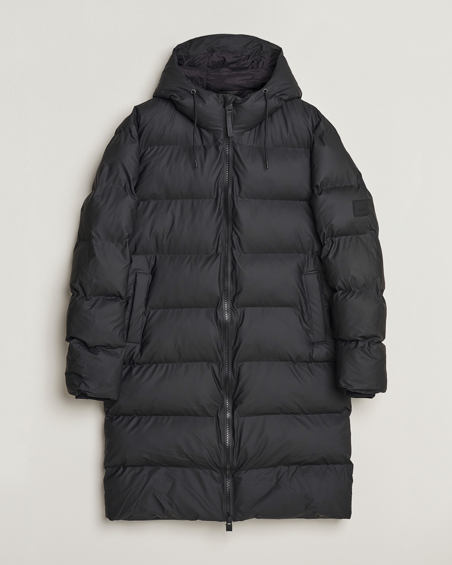 Mies | Takit | RAINS | Alta Long Puffer Jacket Black