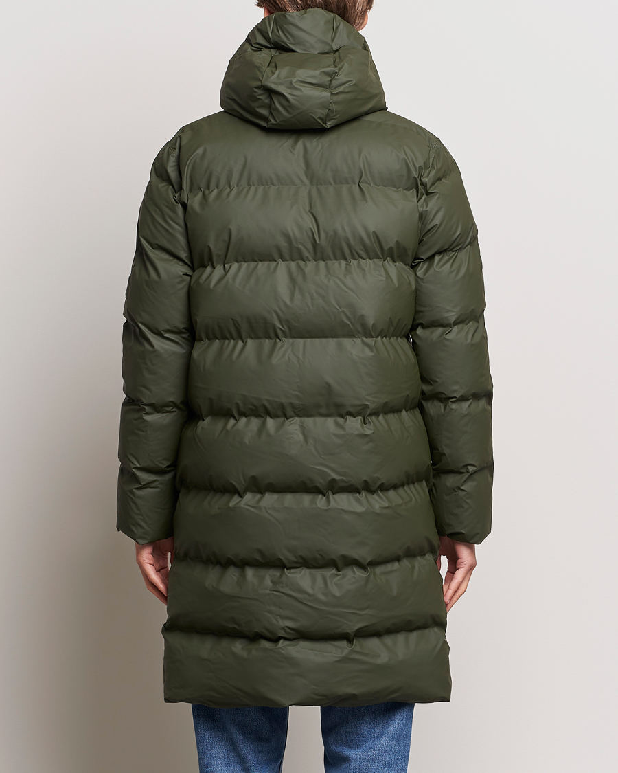 Mies | Takit | RAINS | Alta Long Puffer Jacket Green