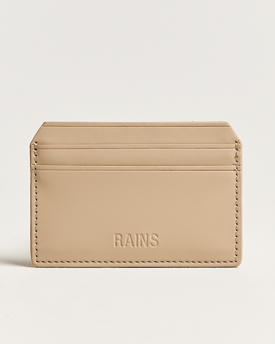 Mies | RAINS Card Holder Sand | RAINS | Card Holder Sand