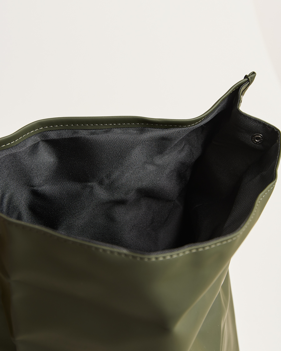 Mies | Laukut | RAINS | Rolltop Rucksack Green
