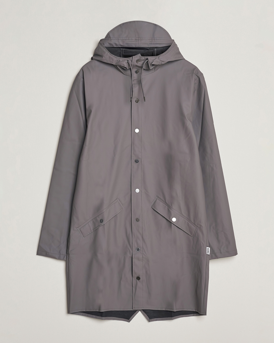 Mies | Takit | RAINS | Long Jacket Grey