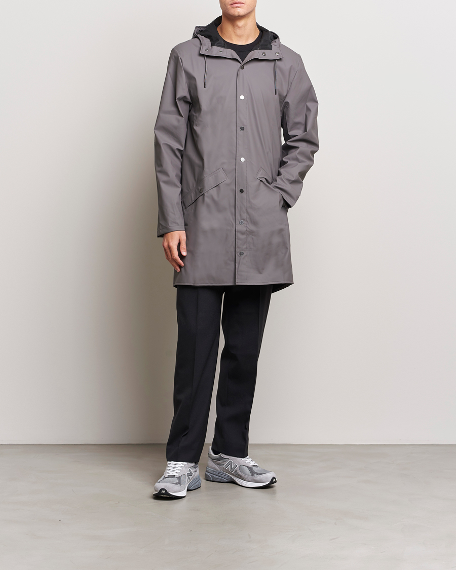 Mies | Takit | RAINS | Long Jacket Grey