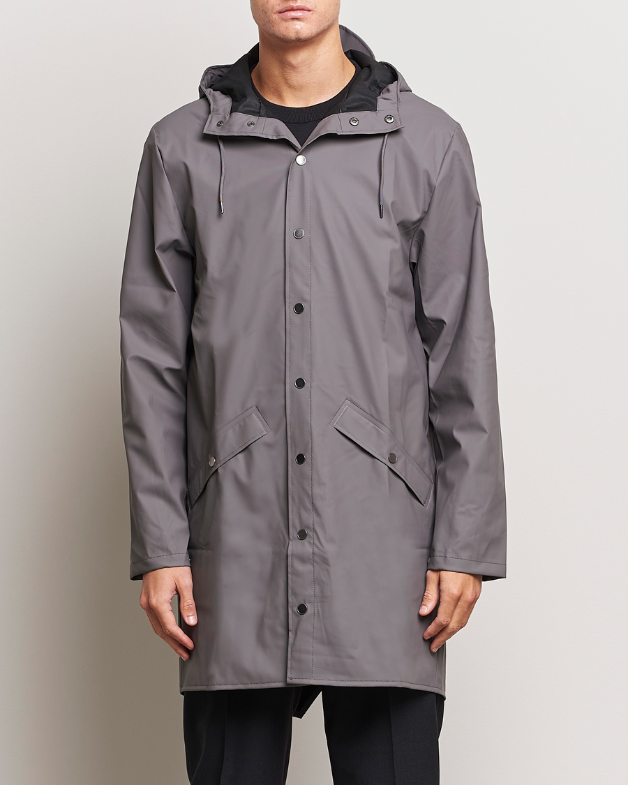 Mies | Takit | RAINS | Long Jacket Grey