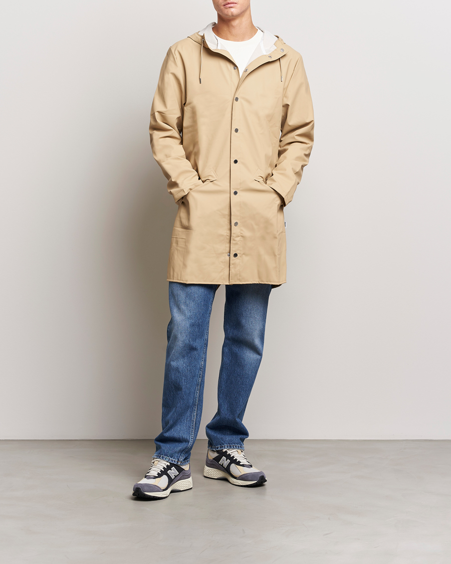 Mies | Takit | RAINS | Long Jacket Sand