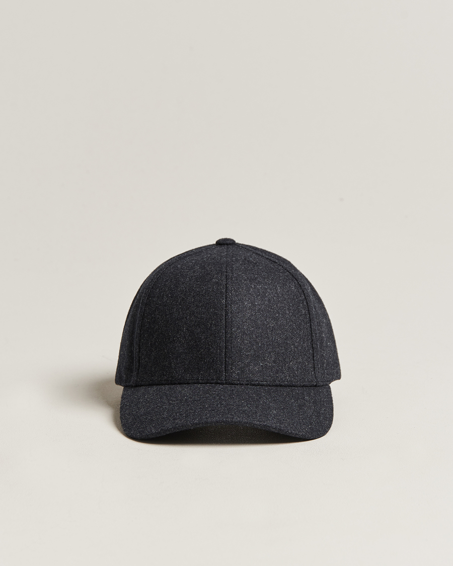 Mies |  | Varsity Headwear | Flannel Baseball Cap Jade Black