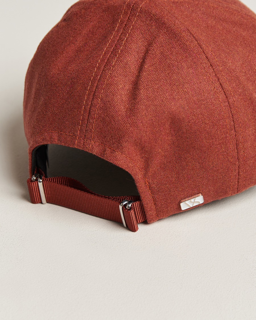 Mies | Varsity Headwear Flannel Baseball Cap Coppo Orange | Varsity Headwear | Flannel Baseball Cap Coppo Orange