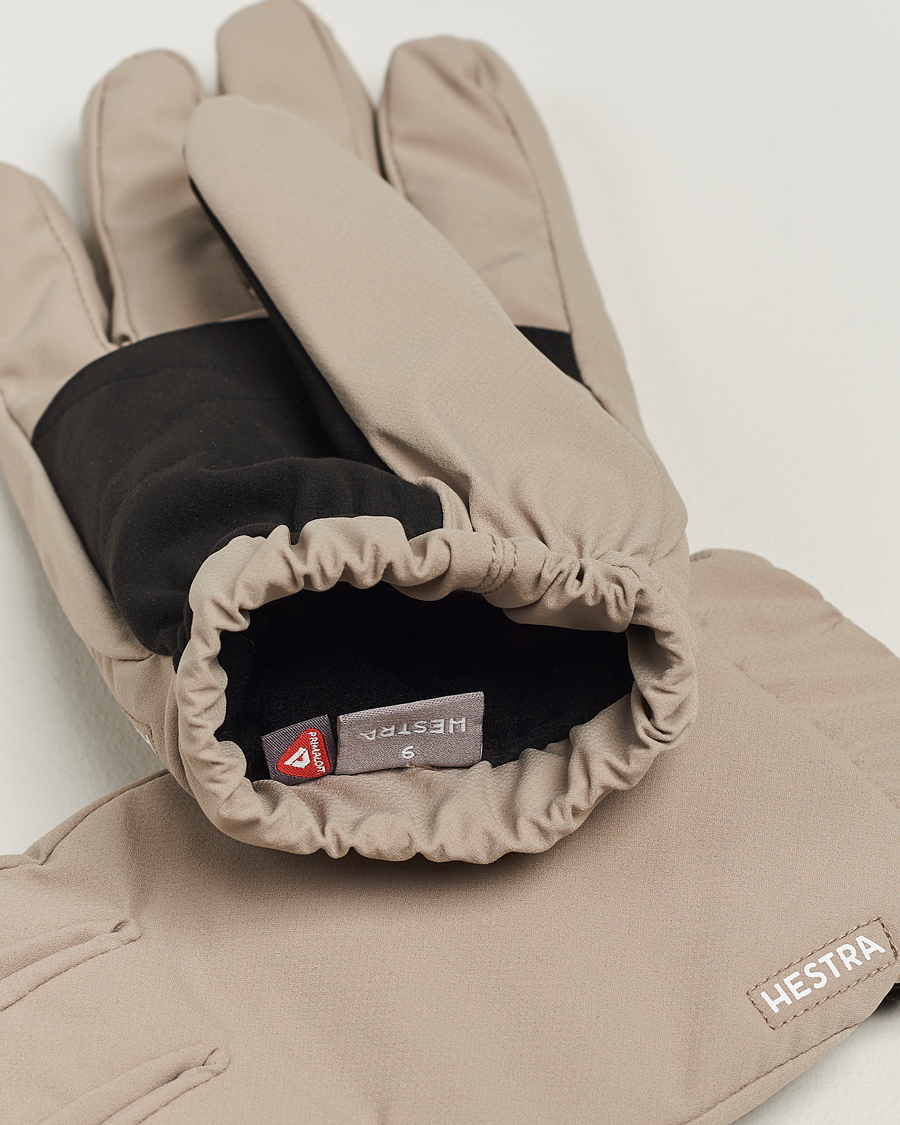 Mies | Hestra Axis Primaloft Waterproof Glove Beige | Hestra | Axis Primaloft Waterproof Glove Beige