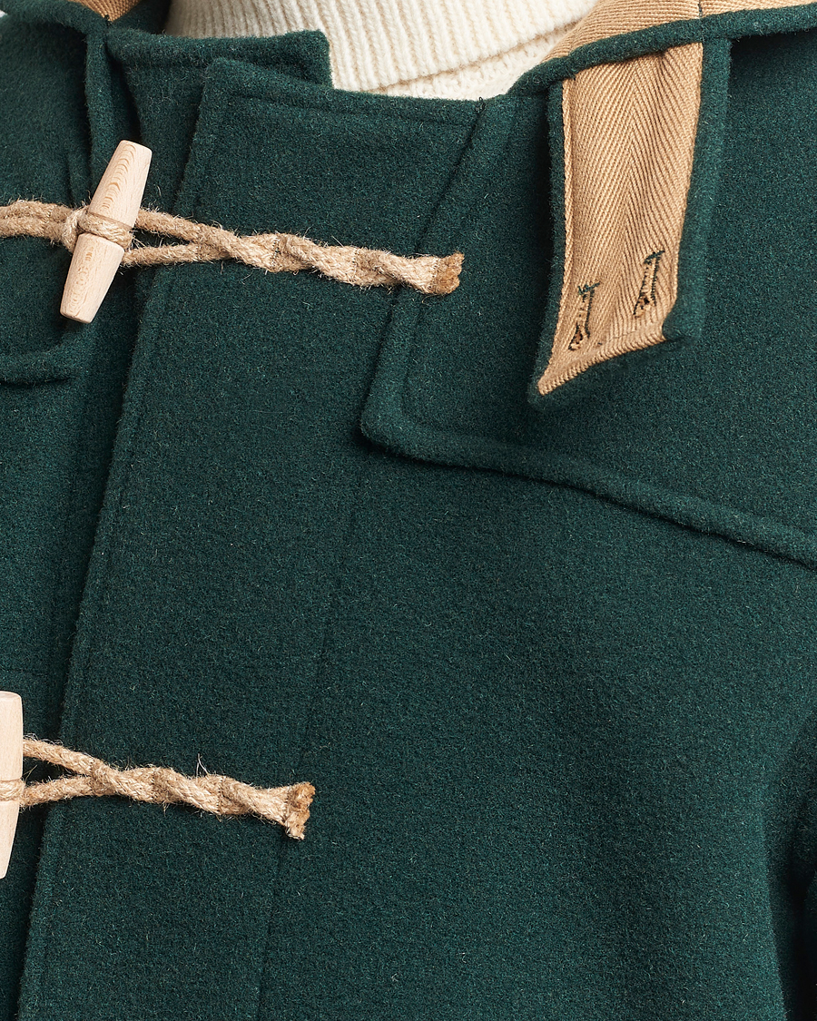 Mies | Takit | Gloverall | 575 Monty Original Duffle Coat Pine Green