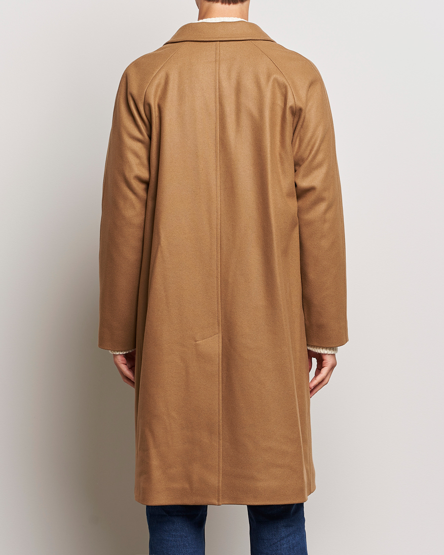 Mies | Takit | Gloverall | Chesterfield Wool/Cashmere Raglan Coat Camel